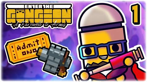 Let's Play Enter the Gungeon A Farewell to Arms: Kruller Glaive .